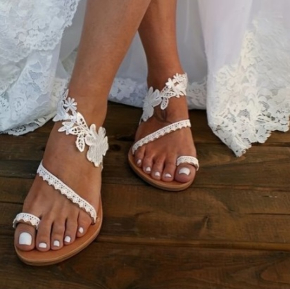 Floral flats